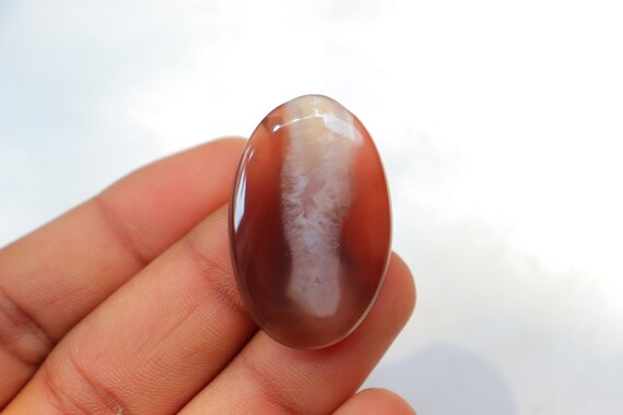 Red Botswana Agate, Good Quality stone, Top Quality Botswana Agate Cabochon, Gemstone, Natural Botswana Agate Cabochon, Loose Gemstone #7481