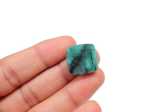 エメラルド 7個セット ルース タンブル カボション #001 送料無料 天然石 エメラルド Emerald 0.16ct バゲットカット ルース 5月 天然