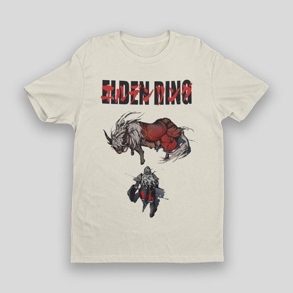 Elden Ring The Kinght and The Legendary Horse T-Shirt