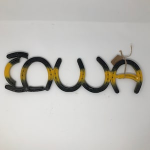 Iowa Hawkeye sign