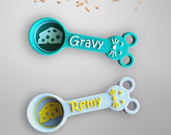 Personalized Mouse Food Scoop, Custom Pet Rat Food Cup, Pet Rat Accessories, Pet Mouse Gift Ideas