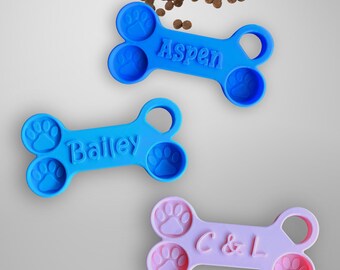 Personalized Dog Supplement Teaspoon, Liquid Dog Vitamins and Minerals Spoon with Name, Pet Oils Measuring Cup, Custom Dog Gift Idea