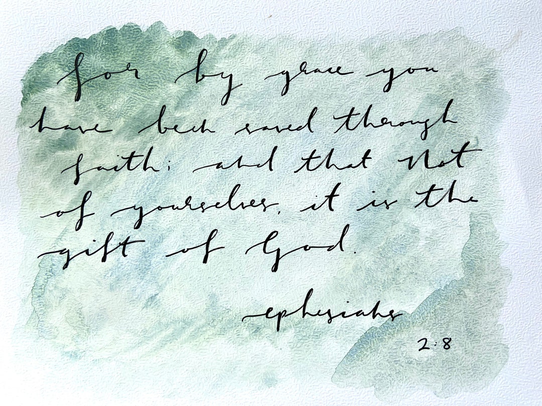 Custom Made-to-order Watercolor/calligraphy Signs | Bible Verses ...