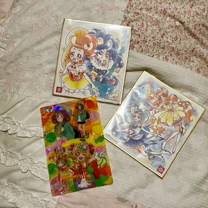 Precure assorted collectible art | Go Princess Precure | Delicious Party Precure | KiraKira Precure a la Mode