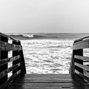 Boardwalk Print Download, Wellen, druckbare, Strand Digitaldruck, Natur Wandkunst, Home Decor Foto Downloads
