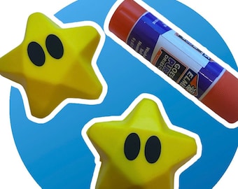 super mario star power - geometric star