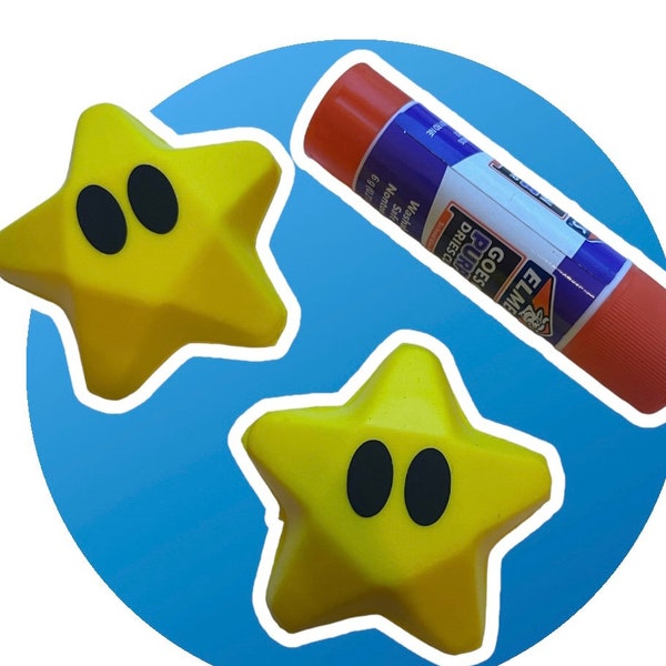 super mario star power - geometric star