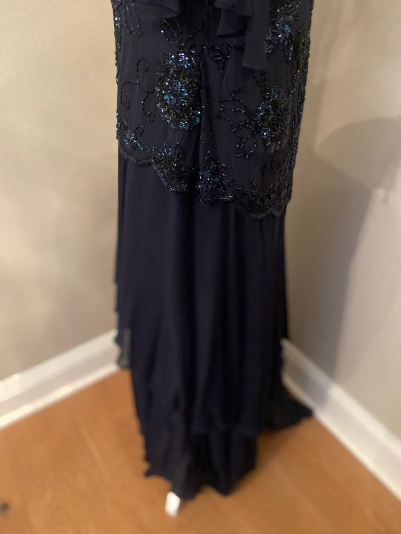 Beautiful Vintage Oleg Cassini Evening Gown - Siz… - image 6