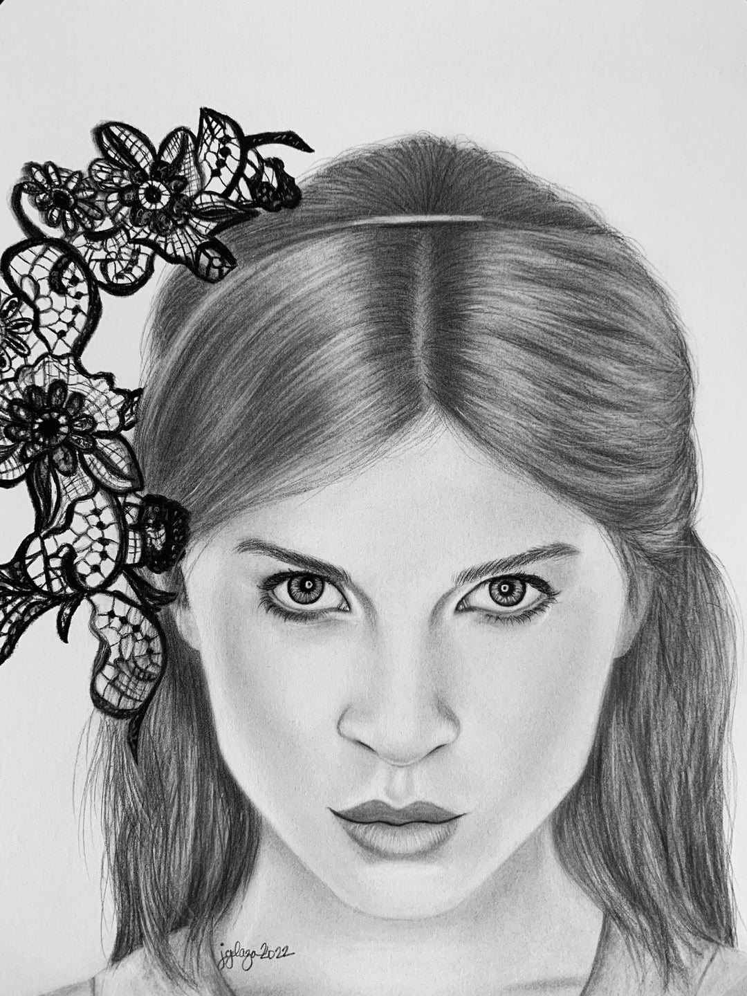 Fleur Delacour From Harry Potter Charcoal Drawing 8.5 X 11 - Etsy