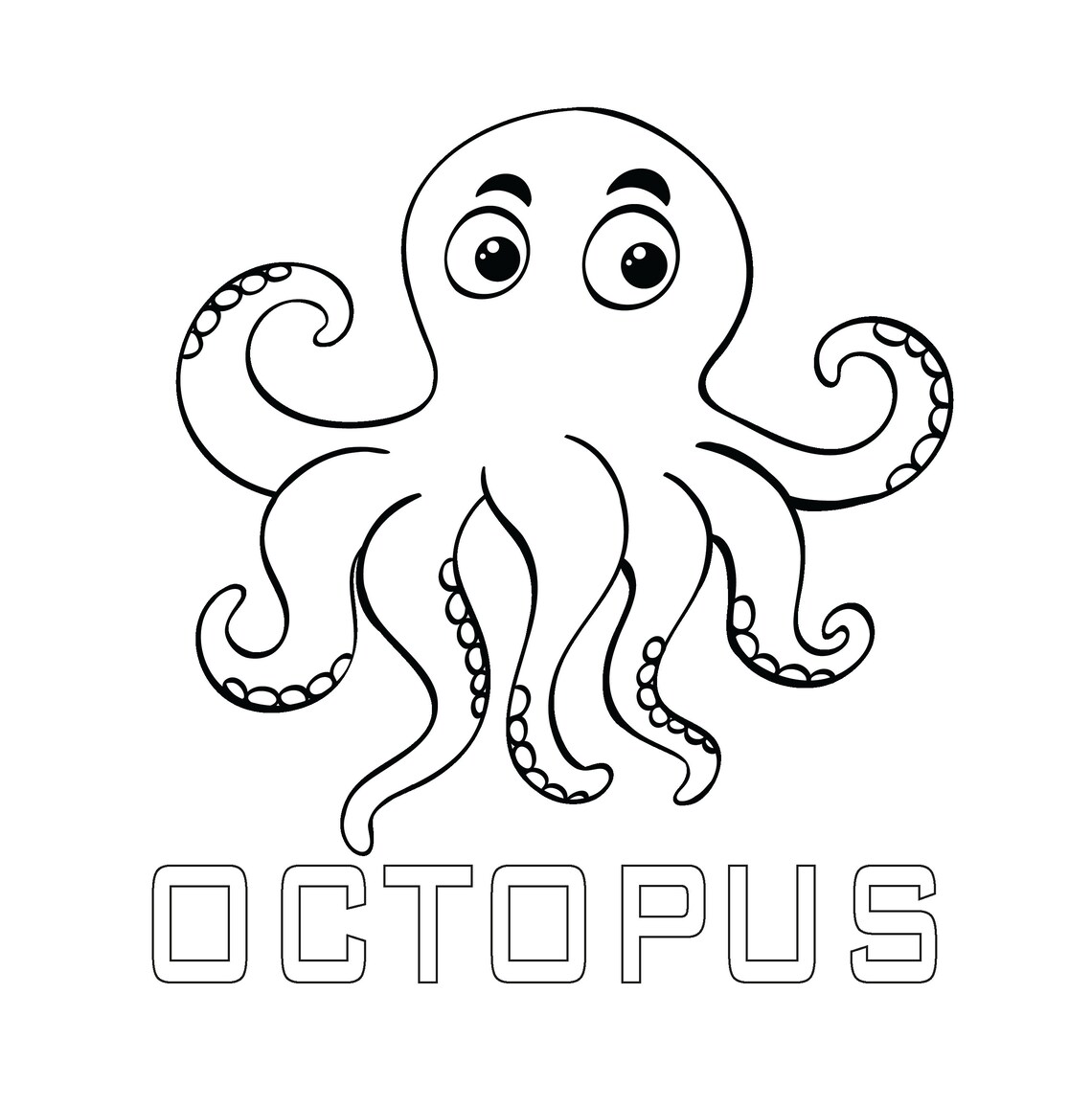 32 Sea Creature Coloring Pages - Etsy