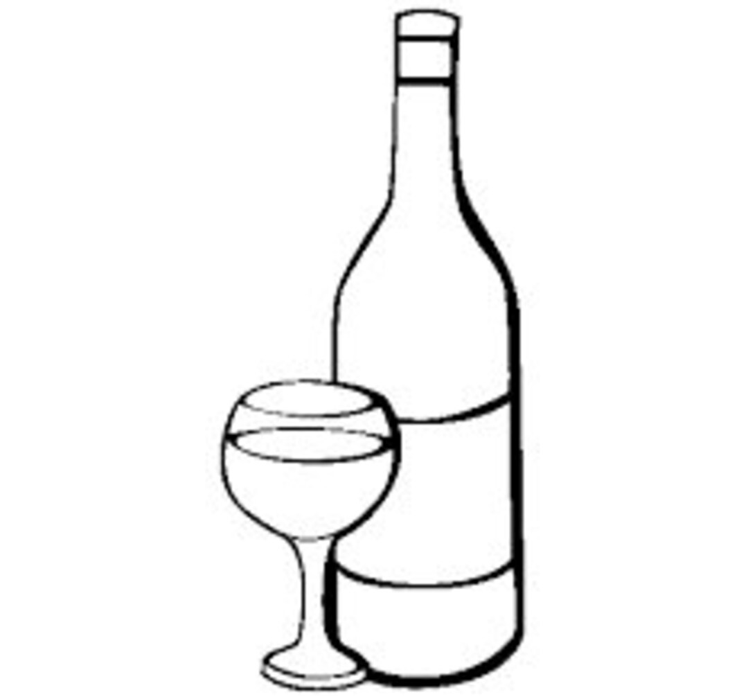21 Wine Coloring Pages Etsy