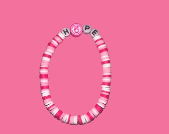 Hope Breast Cancer Awareness Bracelet