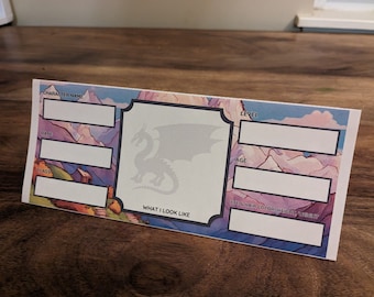 Ultimate DnD Character Sheet Set for Kids • Custom NamePlate & Spell Cards • Printable PDF