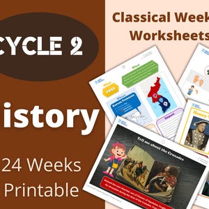 Cycle 2 - History - Classical Weekly Worksheets - 24 Weeks