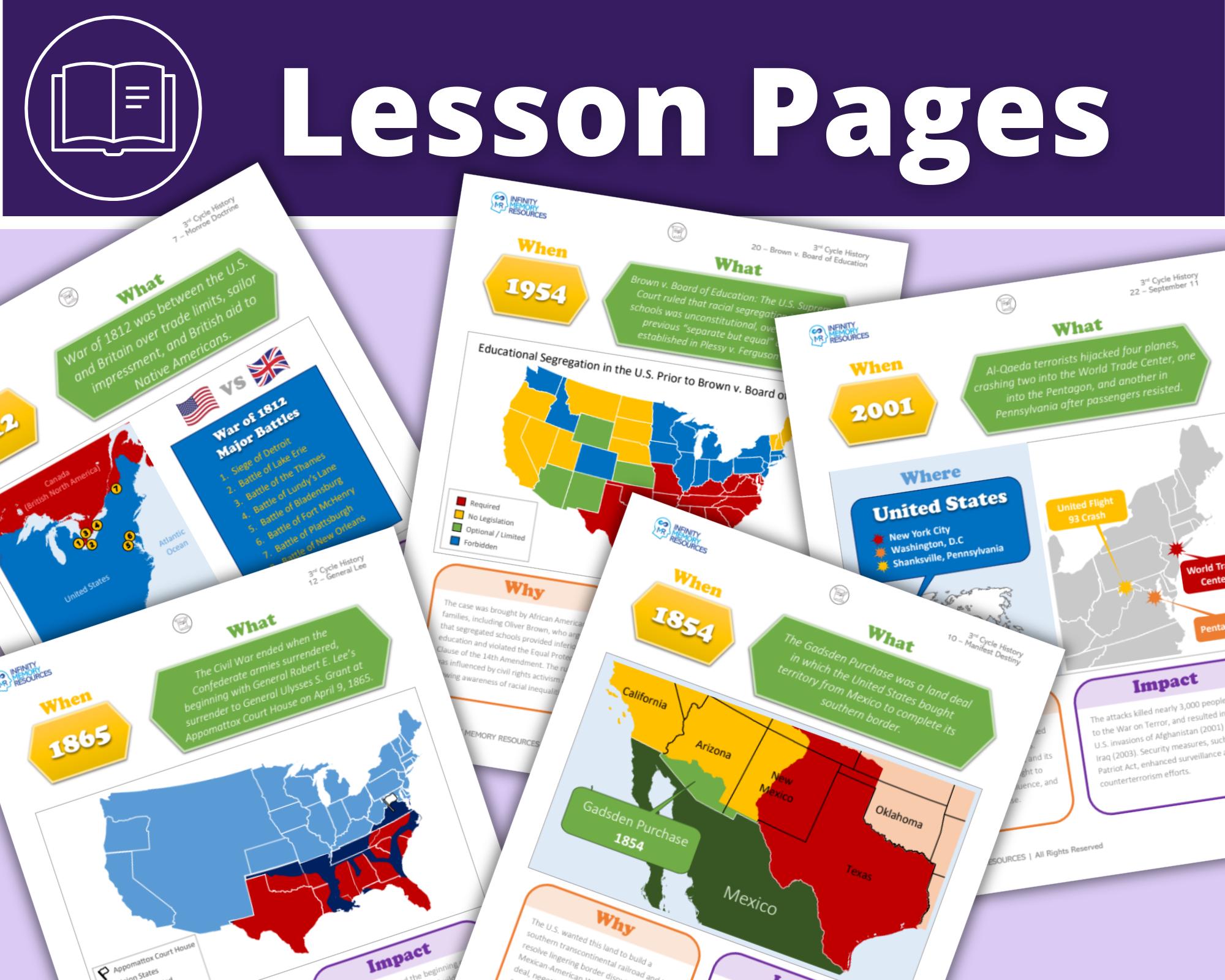 Cycle 3 - History - Classical Weekly Worksheets - 24 Weeks - Etsy