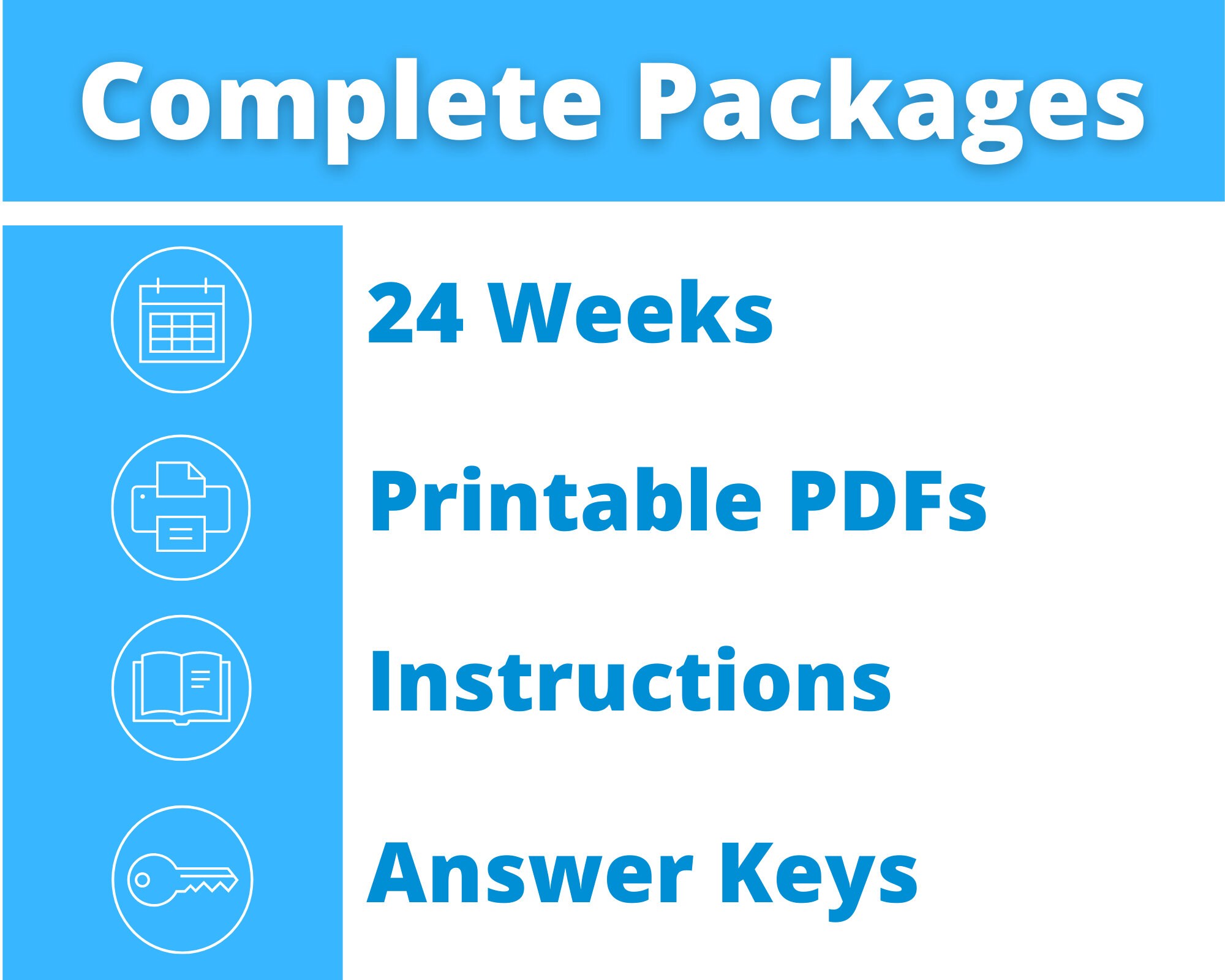 Cycle 1 Math Classical Weekly Worksheets 24 Weeks - Etsy
