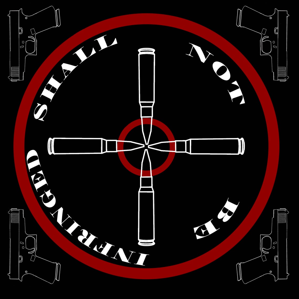 2nd Amendment Shall not be Infringed Etsy
