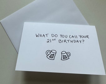 Beer Pun Birthday Card