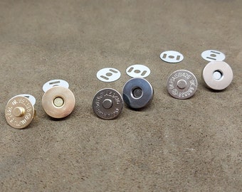 Boutons pression magnétiques minces de 3/4 po. (18 mm) - lot de 2