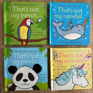 Menge von 4 Touchy-Feely Texture Bücher für Kinder