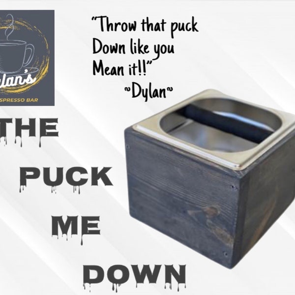 Espresso Knock Box Etsy