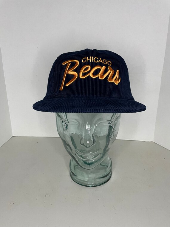 Chicago Bears Corduroy Hat Strap Back 