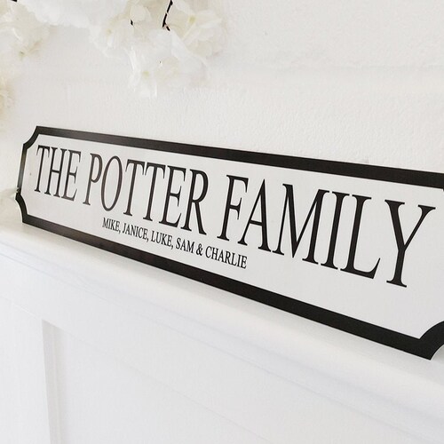 Personalised Street Sign Etsy UK