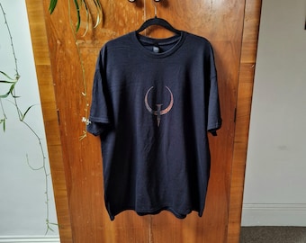 Quake 1 T-Shirt | Trent Reznor Nine Inch Nails Gaming Tee (100% Cotton)