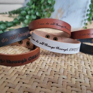 Bulk leather bracelet straps sale