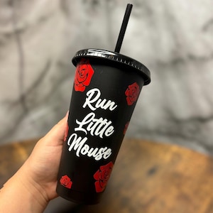 Run Little Mouse Cold Cup | OFICJALNIE LICENCJONOWANY | Kubek 24 uncji | Haunting Adeline | Zade Meadows | Duet Kot i Myszka | Booktok