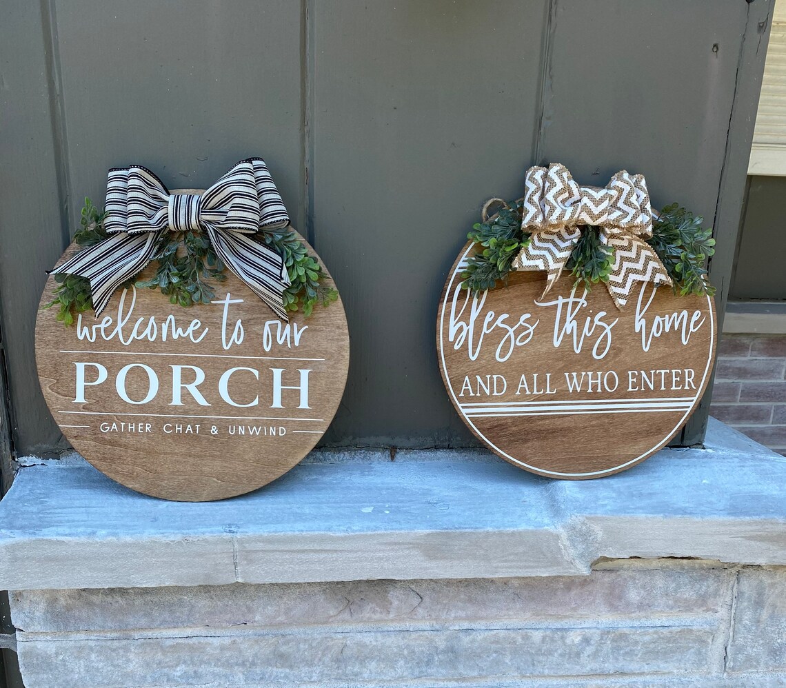 Front Door Decor Home Decor Housewarming Gift Door | Etsy