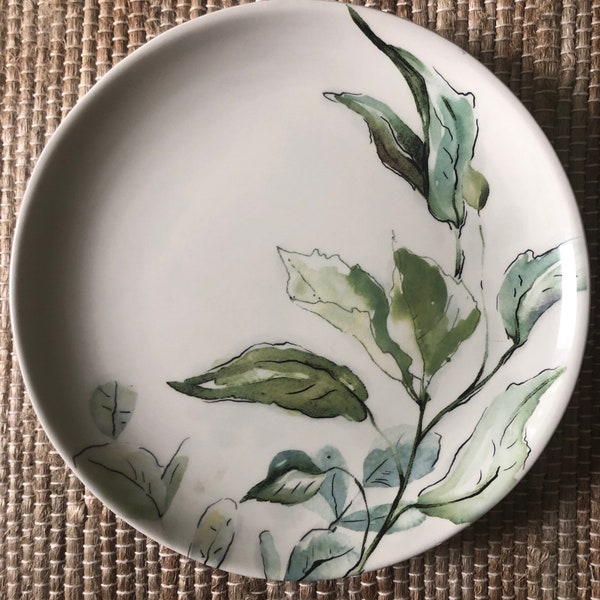 Beautiful Spring salad plates