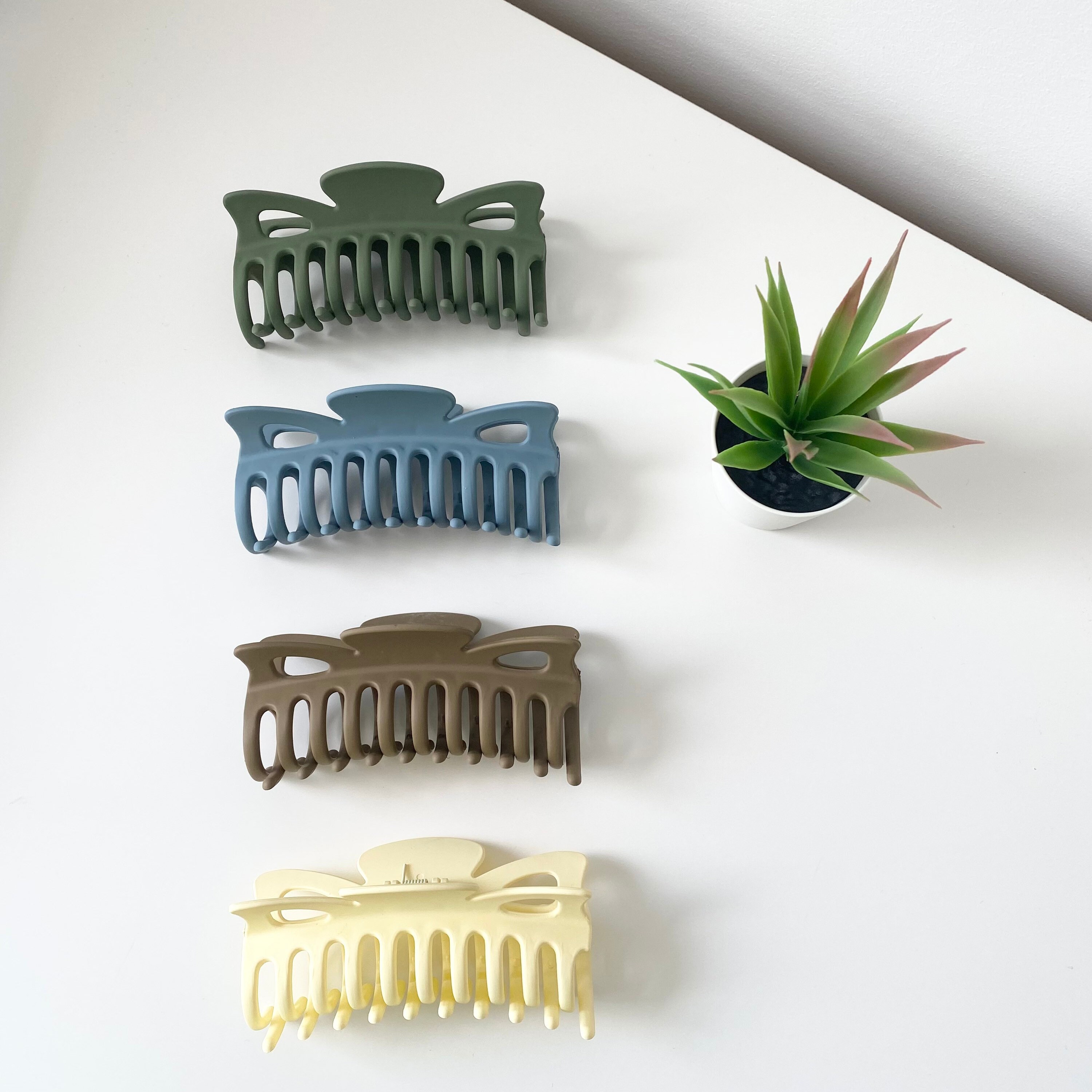 Extra large claw clips for thick hair hair claw clips 1/4 Etsy