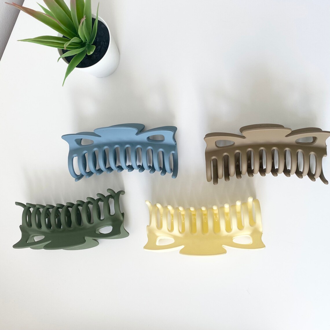 Extra large claw clips for thick hair hair claw clips 1/4 Etsy