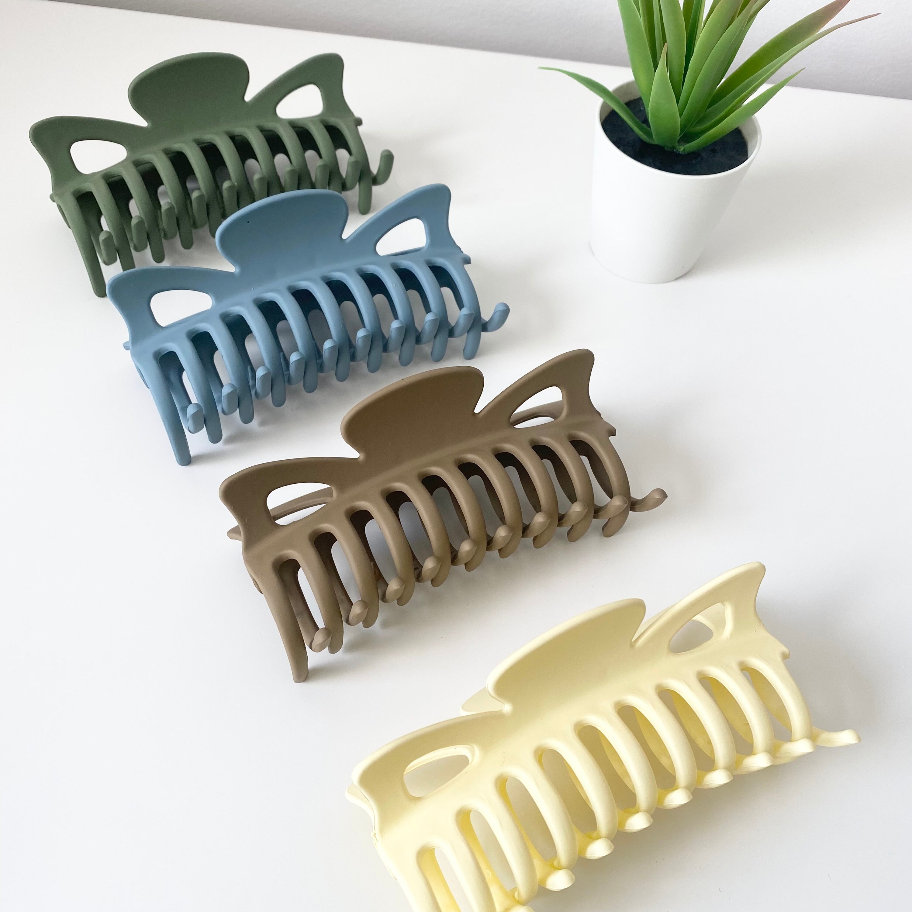 Extra large claw clips for thick hair hair claw clips 1/4 Etsy