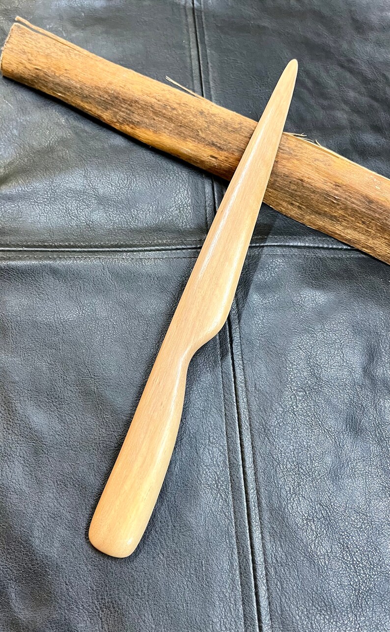 11 Bottlebrush Wood Letter Opener Etsy