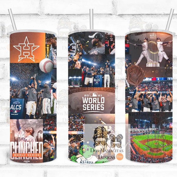 2021 Astros World Series - instant download sublimation 20oz skinny straight