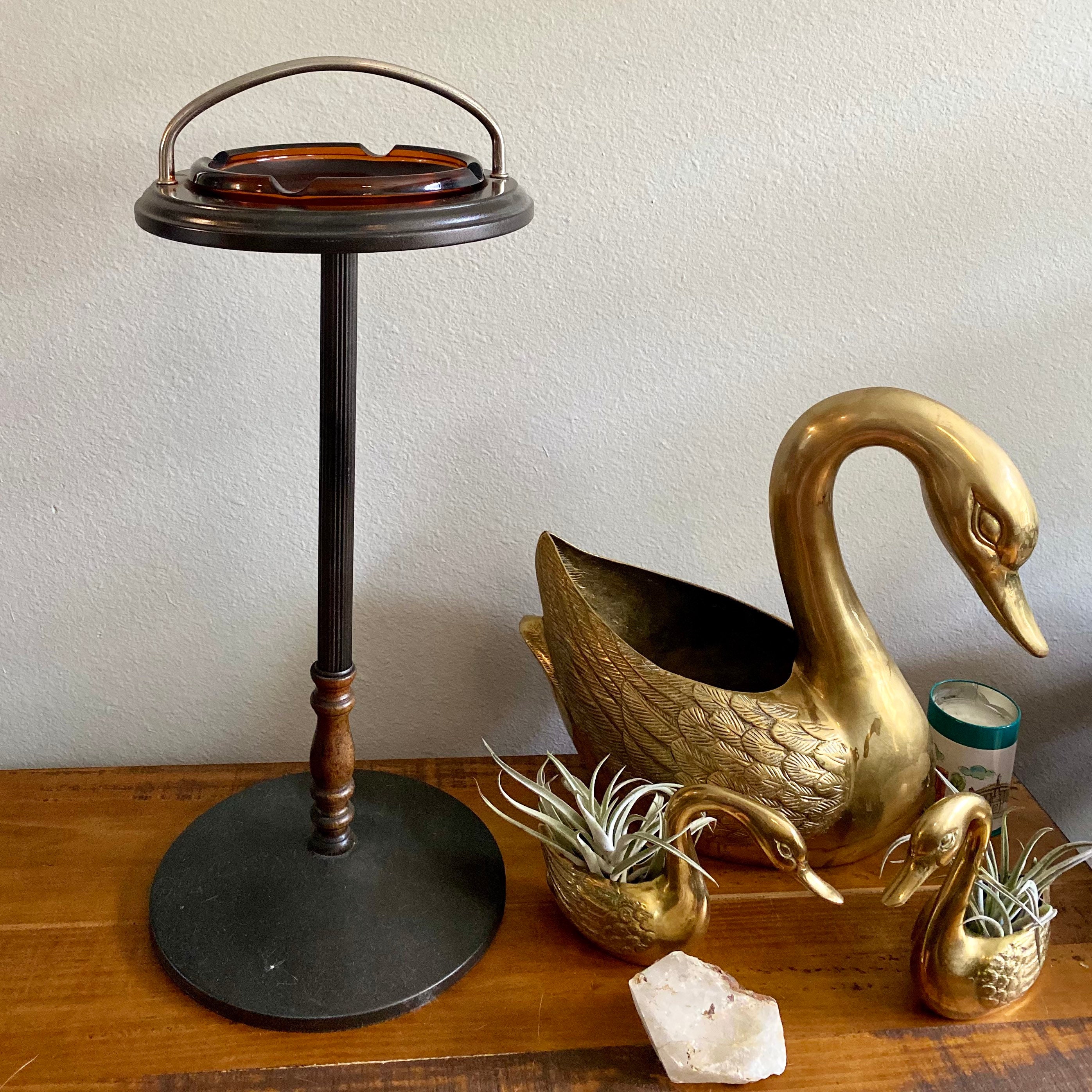 Antique Standing Ashtrays at Norma Sanders blog