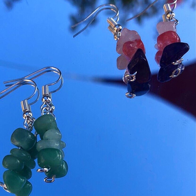 Custom Handmade Crystal Earrings Etsy