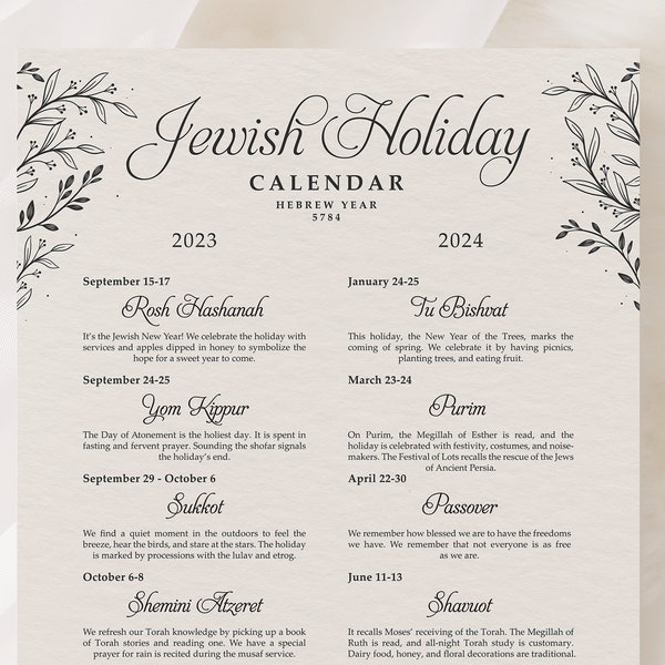 Jewish Holiday Etsy