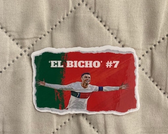 Cristiano Ronaldo ‘El Bicho’ #7 Vinyl Sticker