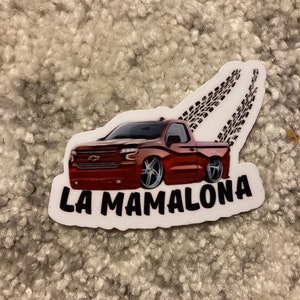 La Mamalona Mexican Vinyl Sticker