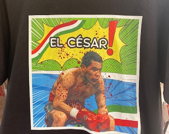 Julio César Chávez |Boxing| Comic Book style T-Shirt