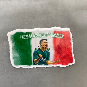 Hirving “Chucky” Lozano  |Mexico|  Custom Vinyl Sticker