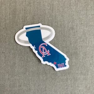 Los Angeles “California” Angels of Anaheim #3 Custom Vinyl Sticker