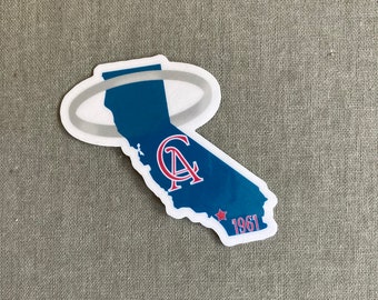 Los Angeles “California” Angels of Anaheim #3 Custom Vinyl Sticker