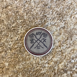 Bronx/Yankees New York Vinyl Sticker