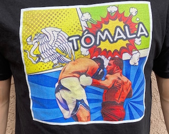 Canelo Alvarez Comic Book Style T-Shirt