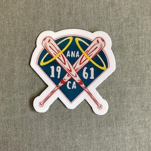 Los Angeles Angels of Anaheim Custom Vinyl Sticker