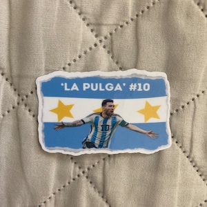 Lionel Messi ‘La Pulga’  Vinyl Sticker